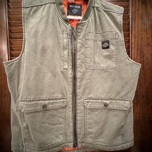 Harley-Davidson Olive Green Vest